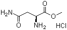 结构式 CAS# 57461-34-4, L-天冬酰胺甲酯盐酸盐