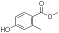 structure of CAS# 57556-31-7, Methyl 4-hydroxy-2-methylbenzoate;4-Hydroxy-2-methylbenzoic acid methyl ester; Methyl 2-methyl-4-hydroxybenzoate