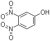structure of CAS# 577-71-9, 3,4-Dinitrophenol