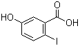 structure of CAS# 57772-57-3, 5-Hydroxy-2-iodobenzoic acid;2-Iodo-5-hydroxybenzoic acid