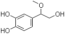 4-(2-Hydroxy-1-methoxyethyl)-1,2-benzenediol molecular structure (CAS 577976-26-2)