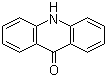 结构式 CAS# 578-95-0, 9-吖啶酮; 氮蒽酮; 茚酮