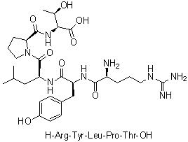 结构式 CAS# 57966-42-4, 原肠肽 (黑脚硬蜱)
