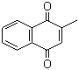 结构式 CAS# 58-27-5, 甲萘醌; 维生素 K3