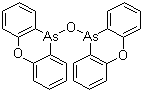 structure of CAS# 58-36-6, 10,10-Oxybisphenoxarsine;10,10'-Oxybis-10H-phenoxarsine; Diphenoxarsin-10-yl oxide; Thenarsazine; OBPA