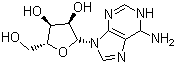 腺苷分子结构 (CAS 58-61-7)