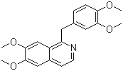 罂粟碱分子结构 (CAS 58-74-2)