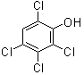 2,3,4,6-Tetrachlorophenol molecular structure (CAS 58-90-2)