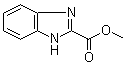 1H-苯并咪唑-2-羧酸甲酯分子结构 (CAS 5805-53-8)