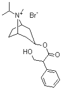structure of CAS# 58073-59-9, Ipratropium Bromide Related Compound B;Sch 1178