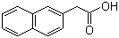 structure of CAS# 581-96-4, 2-Naphthylacetic acid;2-Naphthaleneacetic acid