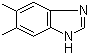 structure of CAS# 582-60-5, 5,6-Dimethylbenzimidazole;Dimethylbenzimidazole