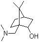 (+)-N,N'-二甲基-10-氨基-2-羟基樟脑分子结构 (CAS 58256-43-2)