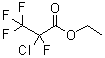2-Chloro-2,3,3,3-tetrafluoropropionic acid ethyl ester molecular structure (CAS 5829-03-8)