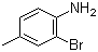2-Bromo-4-methylaniline molecular structure (CAS 583-68-6)
