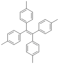 structure of CAS# 5831-43-6, Tetra-p-tolylethene;1-methyl-4-[1,2,2-tris(4-methylphenyl)ethenyl]benzene