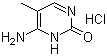 5-Methylcytosine hydrochloride molecular structure (CAS 58366-64-6)