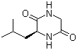 structure of CAS# 5845-67-0, Cyclo(glycyl-L-leucyl);Cyclo(-Leu-Gly); (S)-3-(2-Methylpropyl)-2,5-piperazinedione