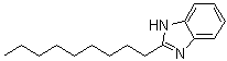 2-Nonyl-1H-benzimidazole molecular structure (CAS 5851-50-3)