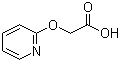 结构式 CAS# 58530-50-0, 2-(2-吡啶氧基)乙酸