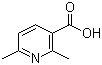 2,6-Dimethylnicotinic acid molecular structure (CAS 5860-71-9)