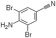 4-Amino-3,5-dibromobenzonitrile molecular structure (CAS 58633-04-8)
