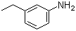 3-Ethylaniline molecular structure (CAS 587-02-0)