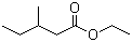 structure of CAS# 5870-68-8, Ethyl 3-methylvalerate;Ethyl 3-methylpentanoate