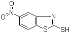 结构式 CAS# 58759-63-0, 5-硝基苯并噻唑-2-硫醇