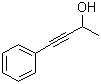 structure of CAS# 5876-76-6, 4-Phenyl-3-butyn-2-ol;1-Phenyl-3-hydroxybutyne; 1-Phenylbut-1-yn-3-ol; 3-Hydroxy-1-phenyl-1-butyne