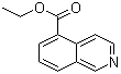structure of CAS# 58794-08-4, 5-Isoquinolinecarboxylic acid ethyl ester;Ethyl isoquinoline-5-carboxylate