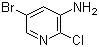 结构式 CAS# 588729-99-1, 2-氯-3-氨基-5-溴吡啶