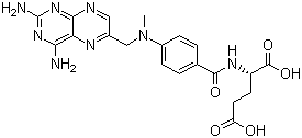 甲氨蝶呤分子结构 (CAS 59-05-2)