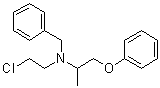 酚苄明分子结构 (CAS 59-96-1)