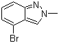 结构式 CAS# 590417-93-9, 4-溴-2-甲基-2H-吲唑