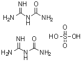 Guanylurea sulfate molecular structure (CAS 591-01-5)