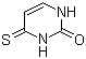 结构式 CAS# 591-28-6, 4-硫尿嘧啶