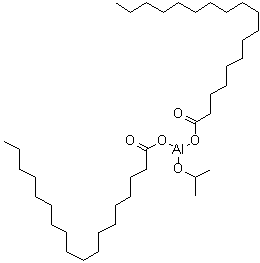 Isopropoxyaluminum distearate molecular structure (CAS 5919-73-3)