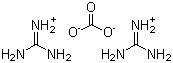 Guanidine carbonate molecular structure (CAS 593-85-1)