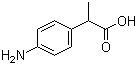 structure of CAS# 59430-62-5, 2-(4-Aminophenyl)propanoic acid