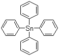 Tetraphenyltin molecular structure (CAS 595-90-4)