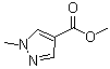 structure of CAS# 5952-93-2, Methyl 1-methyl-1H-pyrazole-4-carboxylate;Methyl 1-methyl-4-pyrazolecarboxylate