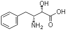 结构式 CAS# 59554-14-2, (2S,3R)-3-氨基-2-羟基-4-苯丁酸
