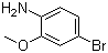 structure of CAS# 59557-91-4, 4-Bromo-2-methoxyaniline;4-Bromo-2-methoxyphenylamine