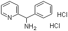 Phenyl(2-pyridyl)methylamine hydrochloride molecular structure (CAS 59575-91-6)
