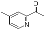 结构式 CAS# 59576-26-0, 2-乙酰-4-甲基吡啶