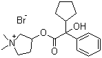 甘罗溴铵分子结构 (CAS 596-51-0)