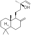 泪杉醇分子结构 (CAS 596-85-0)