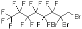 structure of CAS# 59665-25-7, 7,7,8-Tribromo-1,1,1,2,2,3,3,4,4,5,5,6,6-tridecafluorooctane