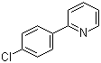 structure of CAS# 5969-83-5, 2-(4-Chlorophenyl)pyridine